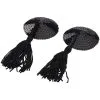 Sinful Baseks Black Ronde Tepelstickers Met Kwastjes 2 Sinful Baseks Black Ronde Tepelstickers Met Kwastjes -Sexy lingerie Verkoop 26861 baseks black round nipple covers with tassle 03 product q100