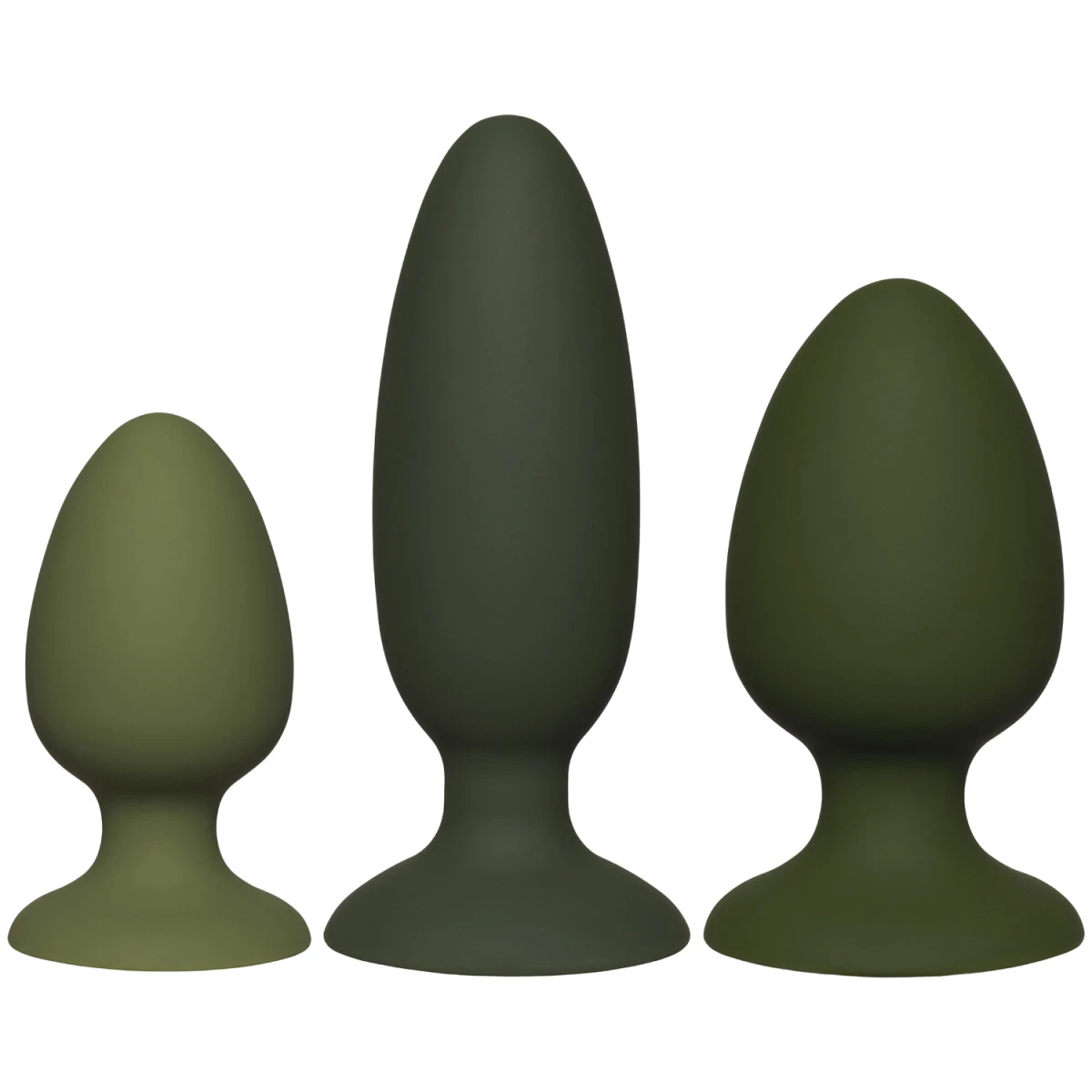 Sinful Advanced Jiggles Buttplug Set 3 Sinful Advanced Jiggles Buttplug Set