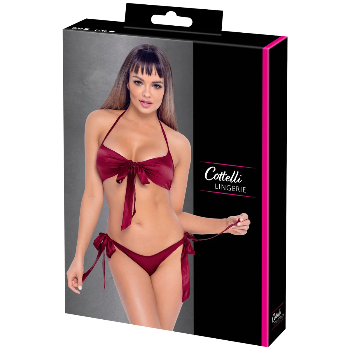 Orion Cottelli Bh Set Met Rode Strik 5 Orion Cottelli Bh Set Met Rode Strik - Afbeelding 3