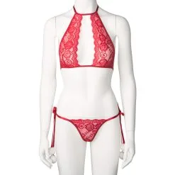 Sinful NORTIE Jingle Bells BH En G-string Set -Sexy lingerie Verkoop 26925 nortie julepige bh og g string saet 01 product q100