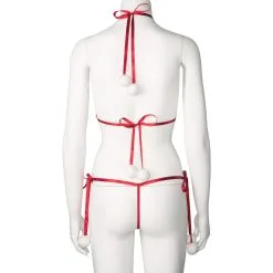 Sinful NORTIE Jingle Bells BH En G-string Set -Sexy lingerie Verkoop 26925 nortie julepige bh og g string saet 03 product q100
