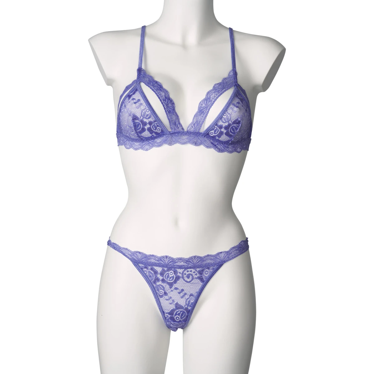 Sinful NORTIE Heather Purple BH En Kruisloos Slipje Set 6 Sinful NORTIE Heather Purple BH En Kruisloos Slipje Set - Afbeelding 4