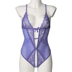 Sinful NORTIE Vilja Veri Peri Lace Kruisloze Body -Sexy lingerie Verkoop 26927 nortie vilja blonde bundlos body very peri 04 product q100