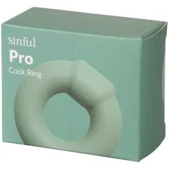 Sinful Pro Matcha Green Stretchy Siliconen Cockring -Sexy lingerie Verkoop 26942 sinful pro matcha green stretchy silicone cock ring 90 pack q100