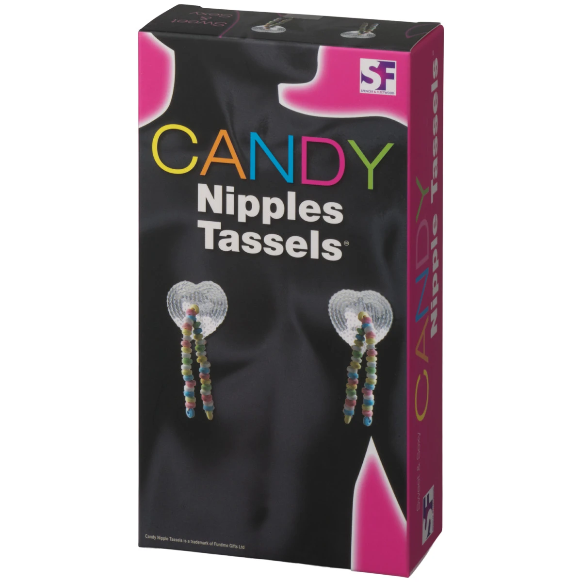 Spencer Candy Pailletten Tepelstickers Met Eetbare Kwastjes 7 Spencer Candy Pailletten Tepelstickers Met Eetbare Kwastjes - Afbeelding 5