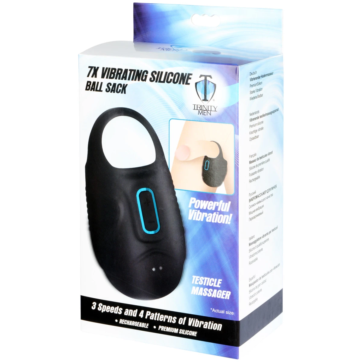 XR Brands Trinity Men Vibrerende Balzak Massager 9 XR Brands Trinity Men Vibrerende Balzak Massager - Afbeelding 7