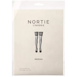 Sinful NORTIE Merian Hold-up Kousen 15 Sinful NORTIE Merian Hold-up Kousen -Sexy lingerie Verkoop 27058 nortie merian selvsiddende stromper med bred blonde 90 pack q100