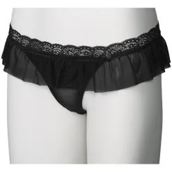 Sinful NORTIE Rosemary Black Slipje -Sexy lingerie Verkoop 27067 nortie rosemary trusse 05 product q100