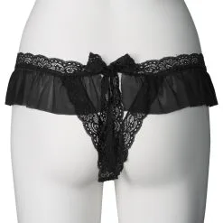 Sinful NORTIE Rosemary Black Slipje -Sexy lingerie Verkoop 27067 nortie rosemary trusse 06 product q100 1