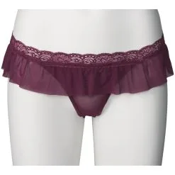 Sinful NORTIE Rosemary Bordeaux Slipje 14 Sinful NORTIE Rosemary Bordeaux Slipje -Sexy lingerie Verkoop 27076 nortie rosemary trusse bordeaux 04 product q100