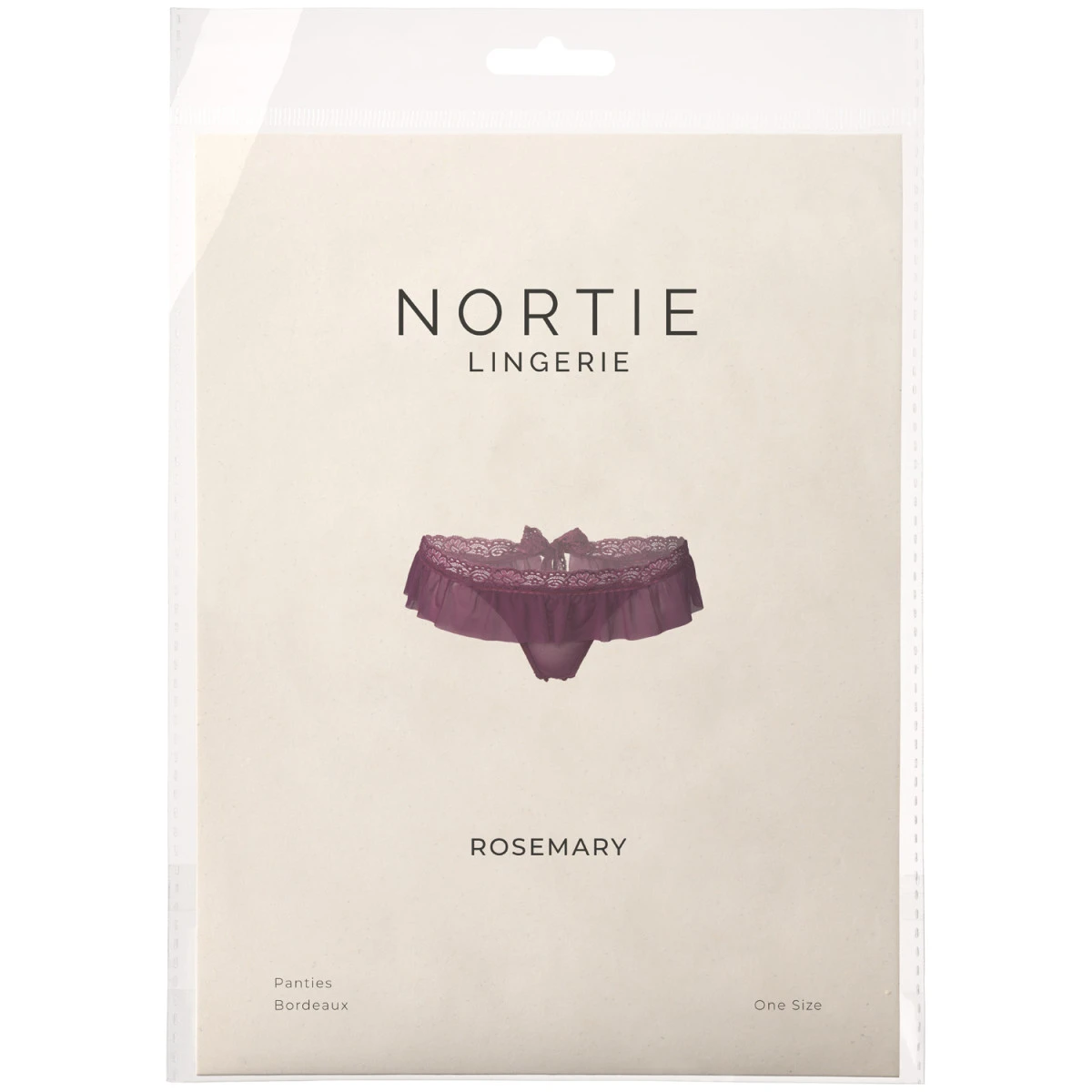 Sinful NORTIE Rosemary Bordeaux Slipje 10 Sinful NORTIE Rosemary Bordeaux Slipje - Afbeelding 8