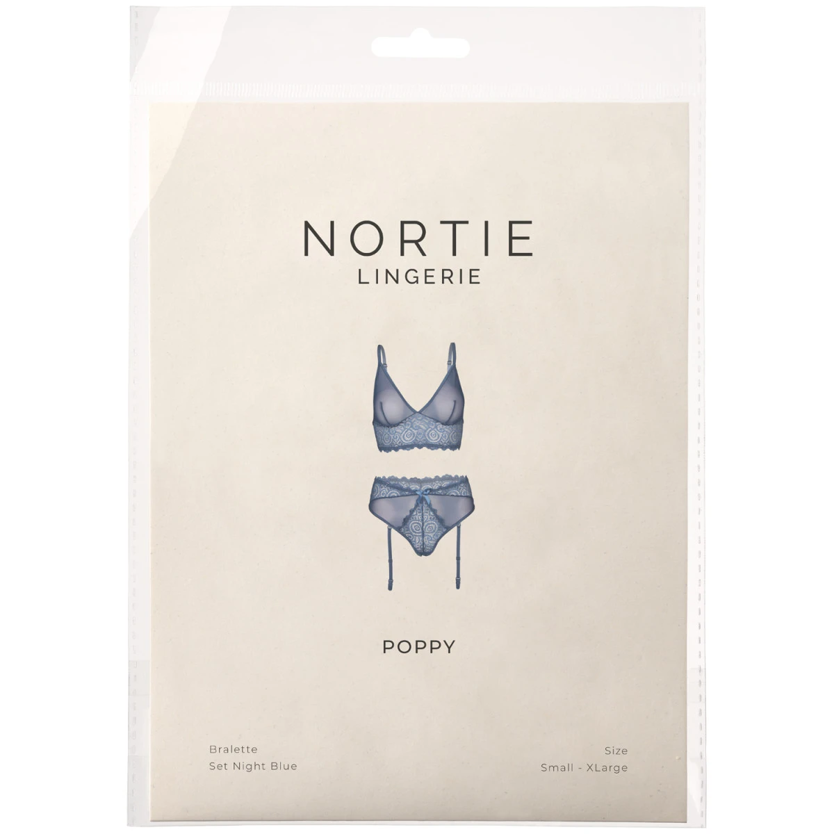 Sinful NORTIE Poppy Night Blue Bralette Set 9 Sinful NORTIE Poppy Night Blue Bralette Set - Afbeelding 7