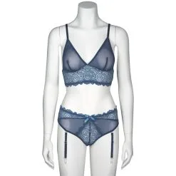 Sinful NORTIE Poppy Night Blue Bralette Set 12 Sinful NORTIE Poppy Night Blue Bralette Set -Sexy lingerie Verkoop 27081 nortie poppy night blue bralette set 04 product q100