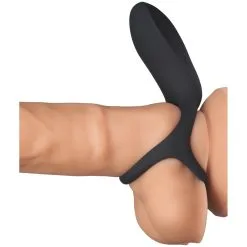 Sinful Couple's Oplaadbare Dubbele Cockring -Sexy lingerie Verkoop 27147 sinful couple s rechargeable double cock ring 20 dildo q100