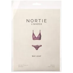 Sinful NORTIE Bay Leaf BH Set -Sexy lingerie Verkoop 27168 nortie bay leaf bh og trusse saet bordeaux 90 pack q100