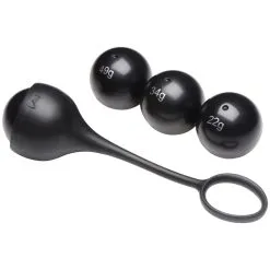 XR Brands Master Series Cock Dangler Eikelring Met Gewichten 11 XR Brands Master Series Cock Dangler Eikelring Met Gewichten -Sexy lingerie Verkoop 27352 master series cock ring with steel weights 02 product q100