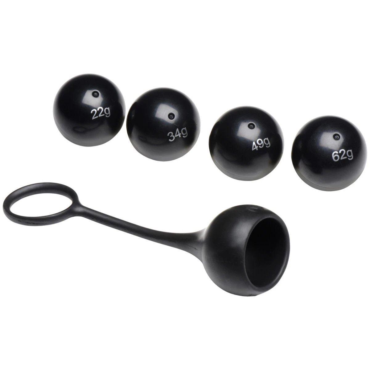 XR Brands Master Series Cock Dangler Eikelring Met Gewichten 5 XR Brands Master Series Cock Dangler Eikelring Met Gewichten - Afbeelding 3