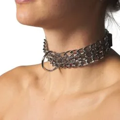 Orion Zado Verstelbare Ketting Halsband -Sexy lingerie Verkoop 27500 zado adjustable chain collar 50 hand q100