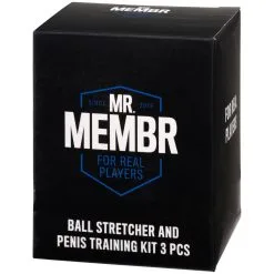 Sinful MR.MEMBR Bal Stretcher En Penis Training Set 3 Stuks -Sexy lingerie Verkoop 27546 mr membr ball stretcher and penis training kit 3 pcs 90 pack q100