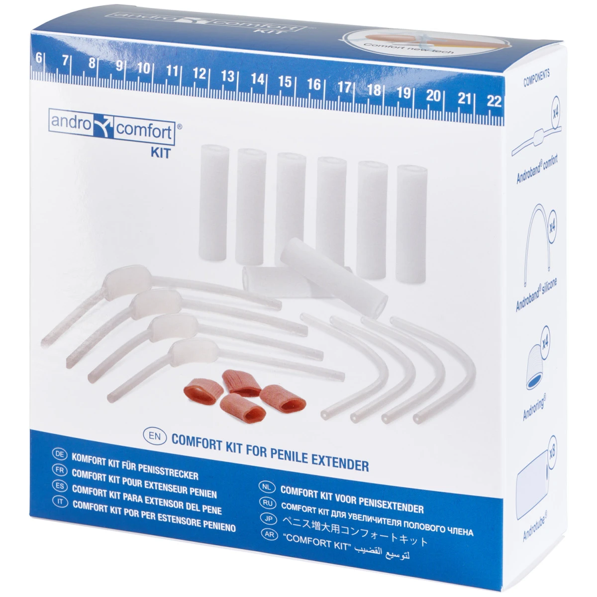 Andromedical Comfort Kit Voor Andropenis Penis Verlenger 4 Andromedical Comfort Kit Voor Andropenis Penis Verlenger - Afbeelding 2