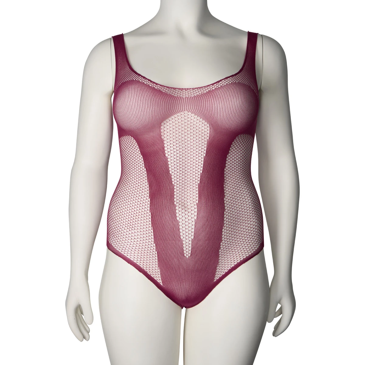 Sinful NORTIE Forest Acid Bordeaux Body Plus Size - Afbeelding 4