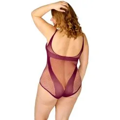 Sinful NORTIE Forest Acid Bordeaux Body Plus Size -Sexy lingerie Verkoop 27659 nortie forest acid bordeaux body plus size 00242 model q100 1