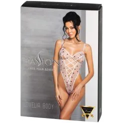 Passion Lovelia Heart Bodystocking -Sexy lingerie Verkoop 27685 passion mesh heart body 90 pack q100