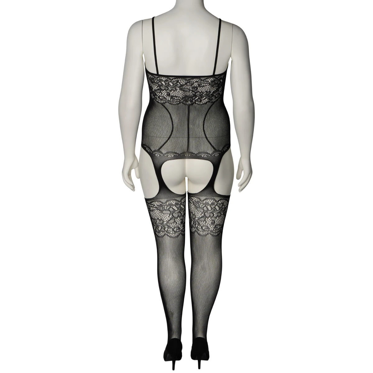 Sinful NORTIE Cornflower Kruisloze Catsuit Plus Size - Afbeelding 6