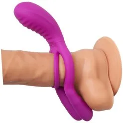 Sinful Baseks Dual Fun Cockring Voor Koppels -Sexy lingerie Verkoop 27715 baseks dual fun couple s cock ring 20 dildo q100