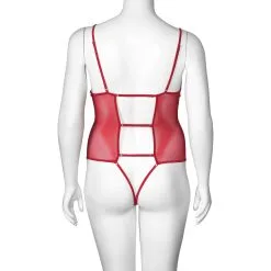 Sinful NORTIE Vilja Red Lace Kruisloze Body Plus Size 14 Sinful NORTIE Vilja Red Lace Kruisloze Body Plus Size -Sexy lingerie Verkoop 27769 nortie vilja crotchless red lace body plus size 07 product q100