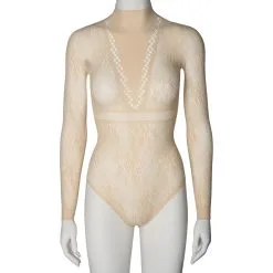 Sinful NORTIE Dawn Warm Sand Bodystocking -Sexy lingerie Verkoop 27778 nortie dawn bodystocking warm sand 04 product q100