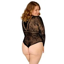 Sinful NORTIE Dawn Bodystocking Plus Size 11 Sinful NORTIE Dawn Bodystocking Plus Size -Sexy lingerie Verkoop 27781 nortie dawn bodystocking plus size 00308 model q100