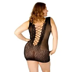 Sinful NORTIE Siggy Mini Jurk Plus Size -Sexy lingerie Verkoop 27783 nortie siggy mini dress plus size 00273 model q100