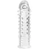 Sinful Baseks Clear Stimulation Penisverlenger Sleeve -Sexy lingerie Verkoop 27822 baseks clear stimulation penis extender sleeve 01 product q100