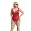 Orion Cottelli Curves Red Kruisloze Body Plus Size -Sexy lingerie Verkoop 27956 cottelli curves red body plus size 01 model q100