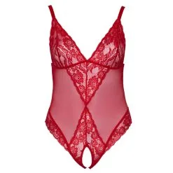 Orion Cottelli Curves Red Kruisloze Body Plus Size -Sexy lingerie Verkoop 27956 cottelli curves red body plus size 01 product q100