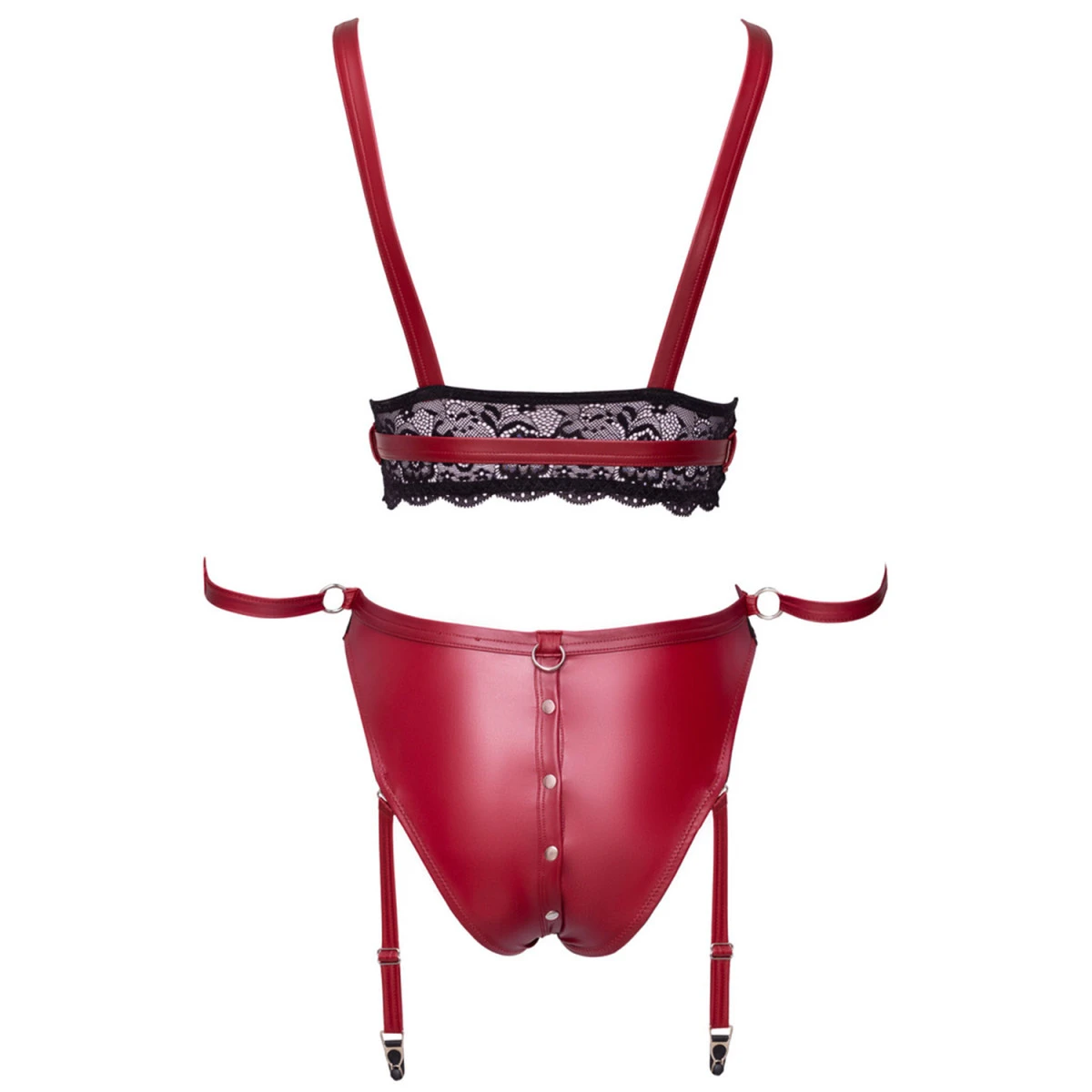 Orion Cottelli Red Bondage BH Set 6 Orion Cottelli Red Bondage BH Set - Afbeelding 4