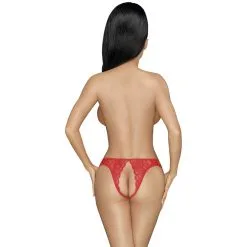 Eis GmbH Penthouse Naughty Valentine Red Kruisloos Slipje 6 Eis GmbH Penthouse Naughty Valentine Red Kruisloos Slipje -Sexy lingerie Verkoop 28017 penthouse naughty valentine crotchless red panty 02 model q100