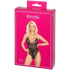 Orion Kissable Black Kanten Body -Sexy lingerie Verkoop 28037 kissable black lace body 90 pack q100