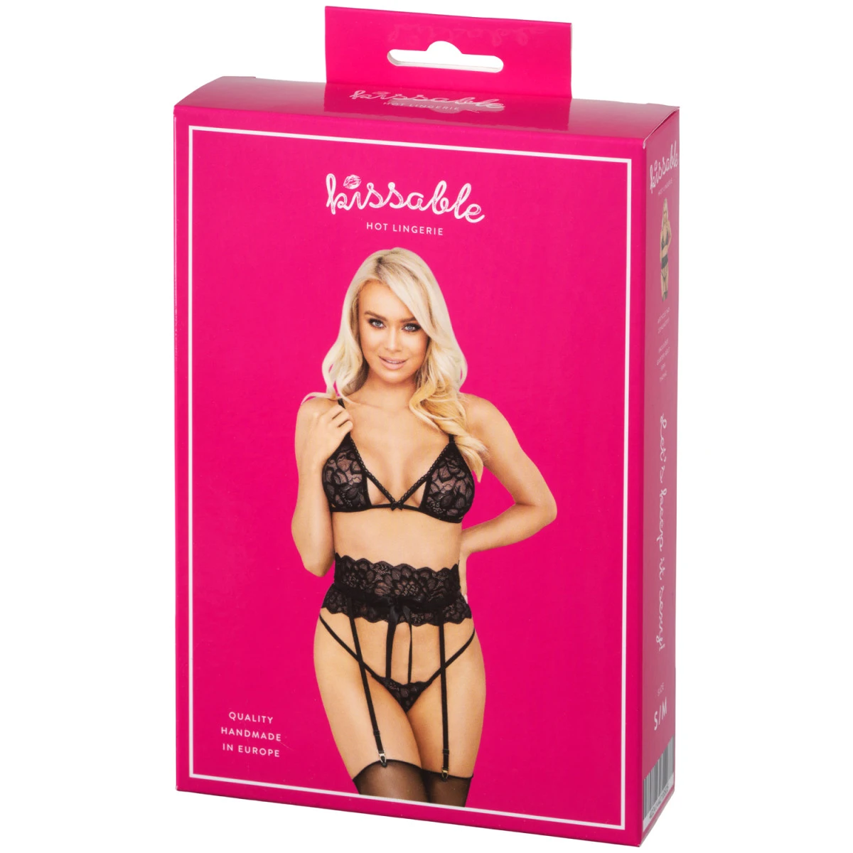 Orion Kissable Black BH En Jarretel Set 7 Orion Kissable Black BH En Jarretel Set - Afbeelding 5
