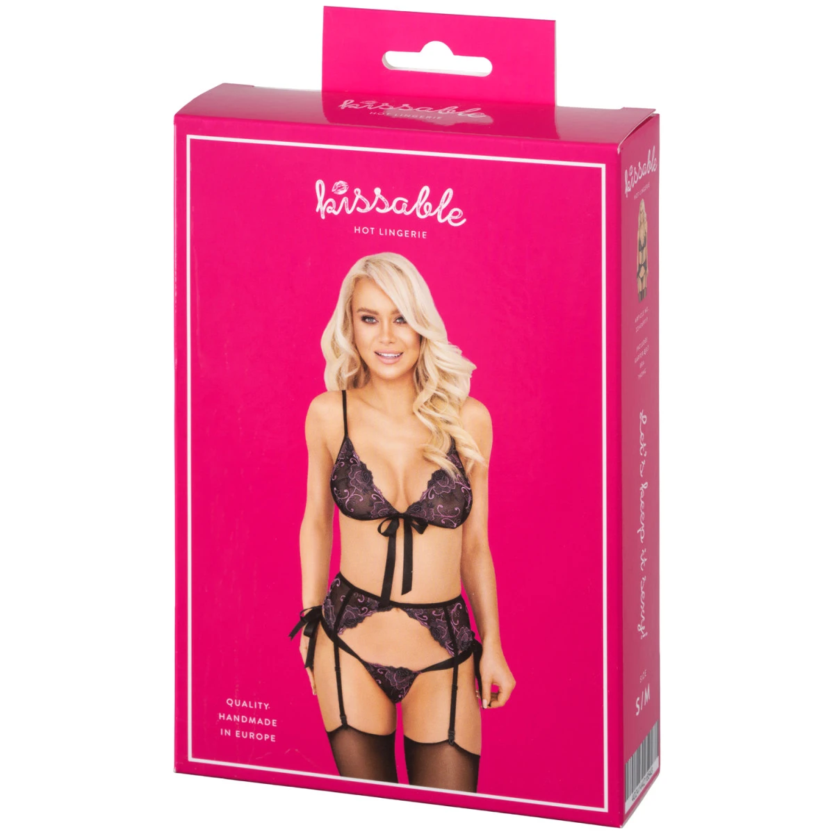 Orion Kissable Floral BH En Jarretel Set 7 Orion Kissable Floral BH En Jarretel Set - Afbeelding 5