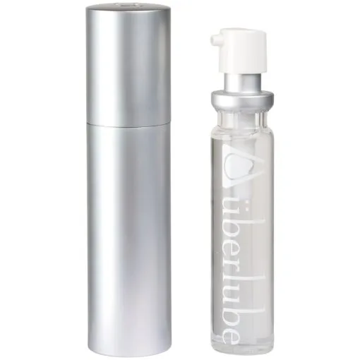 Überlube Good-to-Go Silver Traveler Siliconen Glijmiddel 15 Ml -Sexy lingerie Verkoop 28238 uberlube luxury lube good to go silver 01 product q100