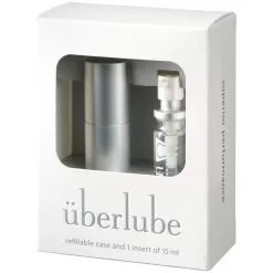 Überlube Good-to-Go Silver Traveler Siliconen Glijmiddel 15 Ml -Sexy lingerie Verkoop 28238 uberlube luxury lube good to go silver 90 pack q100
