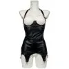 Orion Late X Latex Haltertop Met Jarretels -Sexy lingerie Verkoop 28338 late x cami suspender 01 product q100