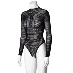 Sinful NORTIE Gry Kruisloze Bodystocking Met Lange Mouwen -Sexy lingerie Verkoop gry bundl s bodystocking med lange rmer 21299 02web 1