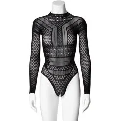 Sinful NORTIE Gry Kruisloze Bodystocking Met Lange Mouwen -Sexy lingerie Verkoop gry bundl s bodystocking med lange rmer 21299 1web