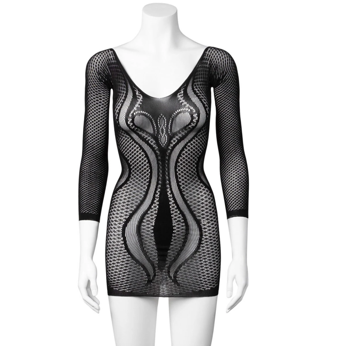 Sinful NORTIE Signe Mini Jurk Met Lange Mouwen 6 Sinful NORTIE Signe Mini Jurk Met Lange Mouwen - Afbeelding 4